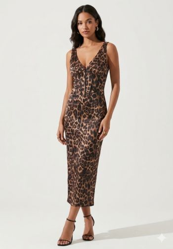 Desert Leopard Dress
